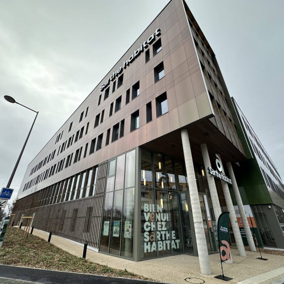 Construction Siège social Sarthe Habitat