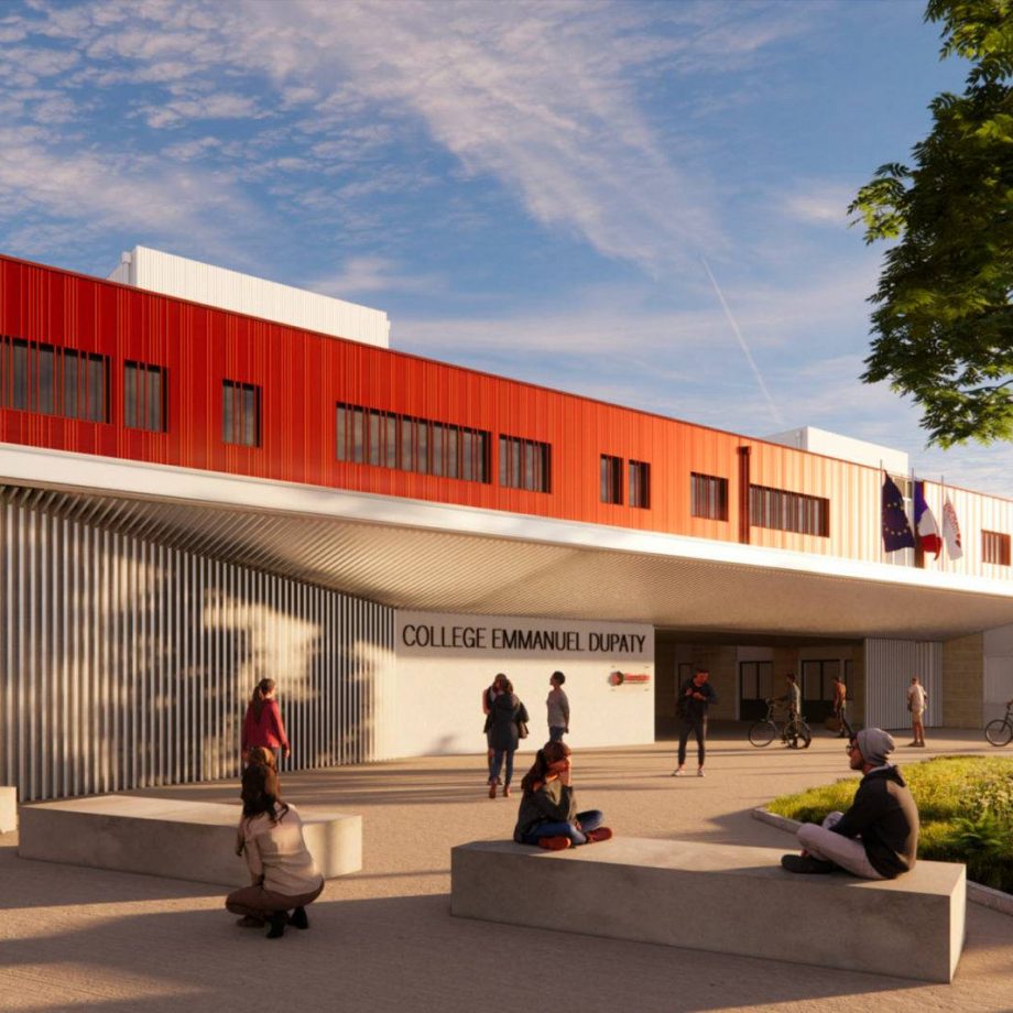 Référence: Réhabilitation du Collège Blanquefort (33)